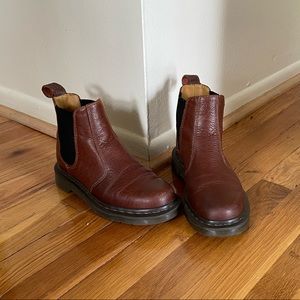 Dr. Martens 2976 Brown Leather Chelsea Boots